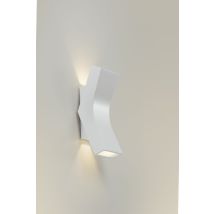 Aplique Bend Led 9w 3000k Blanco Porcelana 239lm