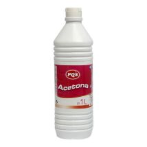 Acetonflasche 1L – Lösungsmittel für Farben, Lacke, Polyester, Klebstoffe – Entfernt Tintenflecken – PQS