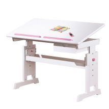 Inter Link - Scrivania Baru Piano Inclinabile E Regolabile 109x55x64/90h Pino Massello