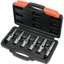 Yato Glühkerzenschlüssel-Satz 6-teilig – CrV-Stahl – 85 mm – 8-16 mm – YT-05339