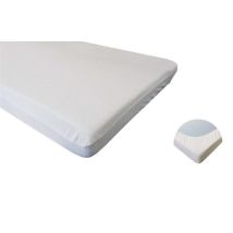 Coprimaterasso Lavabile De, Bianco, Pvc, Impermeabile (140 X 200 Cm)