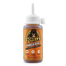 Cola de poliuretano Gorilla Glue 115 ml – Resistente al agua y temperaturas extremas – Pegamento multiusos