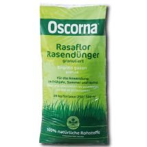 Oscorna - Rasendünger Rasaflor Granuliert 25 Kg Rasennaturdünger Biorasendünger