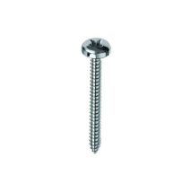 Tornillos autorroscantes TC 3,9x19mm zincados - 40 unidades - Acero cementado - Cabeza cilíndrica