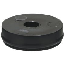Quickclick Basic Zum Anschrauben Ø 14mm, Höhe 4 Mm, Kunststoff Schwarz