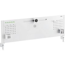 Speaka Professional Supporto Da Tavolo Per Monitor Sp-b25-02 Monitor + Organizer Board 1 Display: (s) Bianco Opaco Fiss