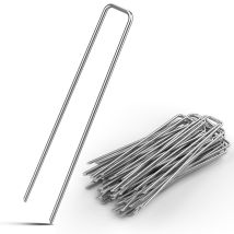 Pegs Ø 2.7mm Steel Galvanised Ground Nails 50 Pegs