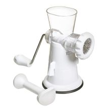 Kitchen Craft - Kitchencraft White Plastic Mincer With Suction Clamp
