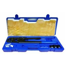 Pressatrice Manuale Professionale per Raccordi Multistrato – Compatibile con Inserti TH 16-20-26-32 mm – 32210