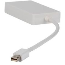 Valueline - Vlmp37465w0.20 Adaptador De Cable De Vídeo 0,2 M Mini Displayport Vga + Hdmi + Dvi Blanco