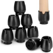 Confezione Da 32 Tappi Per Gambe Di Sedie In Silicone, Protezioni Per Gambe Di Sedie Con Feltro, Tappi Per Gambe Di Sedie In Silicone Per Gambe Di 