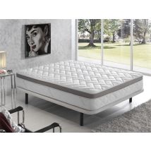 Simpur – Hochkomfort-Matratze 160x190 cm – 25 cm Höhe – Orthopädischer Memoryschaum – Antibakteriell – Hypoallergen – Ergonomisch