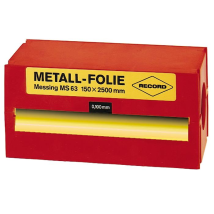 Metallfolie Stahl Unlegiert 150x2500x0,300 Mm - Record