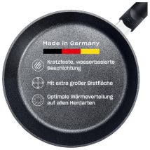 Fissler Padella Adamant Comfort 26 Cm Alluminio Sigillata Antiaderente Antigraffio Induzione Nero
