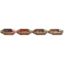 Meseta - Dkd Home Decor - Estándar - Madera Mdf - Multicolor - 35 X 5 X 35 Cm