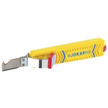 Jokari – Cuchillo pelacables Secura 2 – Capacidad de pelado: 8-28 mm – Peso: 85 g – Material: PA y acero especial