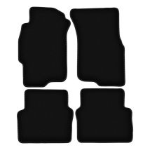 Basic Schwarze Veloursmatten Für: Rover 400/45 Limousine (1998-2005)