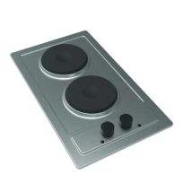 Moderna - Dominosteine Aus Rostfreiem Stahl Mit 2 Elektrokochplatten 530 X 310