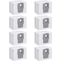 Lot De 8 Sacs À Poussière Pour Roborock S7 / S7 Maxv Ultra / Q7+ / Q7 Max+,roborock S7 Accessoires, Sacs À Poussière De Rechange Pour Roborock S7 