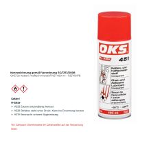 Oks - Cadenas Y De Lubrificante Plástico Adhesiva 451 400 Ml Resistentes Al Agua, Lote De 12 (por 12)