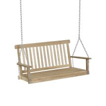 Dondolo Easycomfort Legno Di Abete 119x65x61 Cm