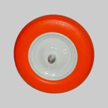 Ideal Star - Ruota Carriola Antiforo Mozzo 150 Mm - Asse Lungo 210 Mm