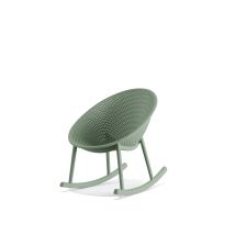 Qosy Chaise À Bascule Outdoor Vert - Lot De 2 - Veba
