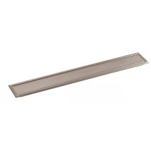 Sas - Griglia E Telaio In Acciaio Inox Per Piastrelle 745 X 70 Mm Caro Gfl07 Per Canali Doccia Nicoll Cs07