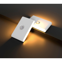 2er-pack Led-nachtlicht Mit Bewegungssensor, Led-schrankbeleuchtung, Wiederaufladbare Usb-induktionslichter, Magnetische Led-induktionslampe Für 