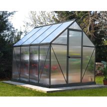 Canopia By Palram - Canopia Mythos Doppio Strato Serra Da Giardino In Policarbonato 247x185x208 Cm Grigio