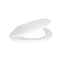 Hamberger - Haro Deltano Hausmarke Premium Universal Wc-sitz Mit Edelstahlscharnier, Weiß