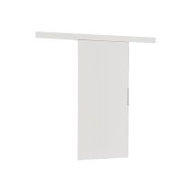 Mirjan24 – Porte coulissante Dover 142 – Blanc – Largeur 96 cm, Hauteur 205 cm, Stratifié, Aluminium