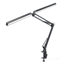 Lámpara De Escritorio Led, Ajustable Mediante Brazo Articulado, Color Variable, 28w, Tenuix Duo, Klltx28cz, Kobi