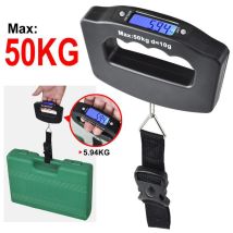 Lokiua - Electronic Luggage Scale Maximum 50kg Portable Digital Scale For Luggage Travel -