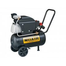 Nu Air – Compresor de aire FC2/24S – 24L – 8 Bar – 2 HP – Nuevo
