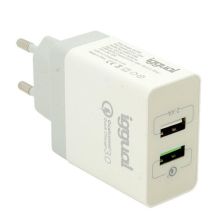 Cargador de Pared – IGGUAL – Cargador USB – Instalación eléctrica – Intensidad de corriente