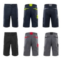 Fristads - Green 2932 Gwm Pantalon De Travail Court - 44 (eu) - Bleu/jaune