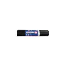 Bolsas De Basura De 20l, 1 Rollo De 20 Unidades, Negras