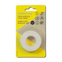 Cinta adhesiva de doble cara 1,9 cm x 80 cm – Blister práctico