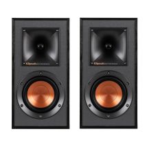 Klipsch R-41m Negro / Pareja De Altavoces Hi-fi De Estantería, 50 w Rms / 200 w Pico