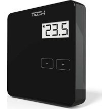Tech R-8b Thermostat Noir Sans Fil Pour Chauffage Domestique