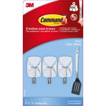 Crochet Adhã sif Pointe Metal Petit Blister De 3 - Gpi 3m Bricolage Et Batiment