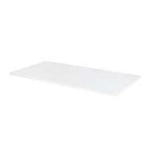 Bathme Tapa Encimera Lavabo Color Blanco Brillo - Medida: 70 Cm - Medida: 70 Cm - Ref: Cnb332lr