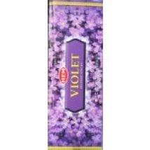 Incienso Violetas, Amber, Stick 20 Varillas