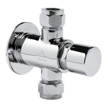 Idral Rubinetteria - Rubinetto Doccia Temporizzato A Parete Con Comando A Pulsante Idral Modern 08130/e-08130/e-30 25 Secondi