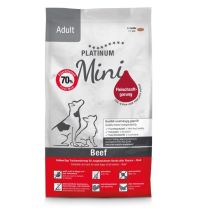 Platinum Mini Croquettes De Bœuf Pour Chiens Adultes - Aliment Semi-humide - 900 G