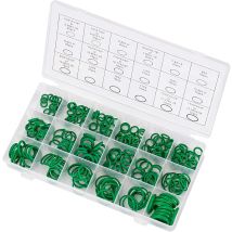 Supermarket - 270pcs O-ring Set 18 Sizes Replacement Gaskets Hydraulic Air Conditioning Good Sealing On Irrigation Fittings For Doors Windows 