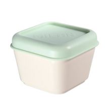 Milan - Quadratischer Lebensmittelbehälter 0,33 L Green-deckel