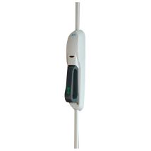 La Croisee Ds - La Croisée Ds5211-d036 Firefighter's Espagnolette Lock Defy Right + Strike Plates Lacquered White Ral9010