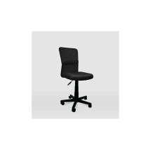 Mbtic - Silla De Oficina Alba Acabado Negro. Alto: 83.5-95.5cm Ancho: 55cm Fondo: 55cm.